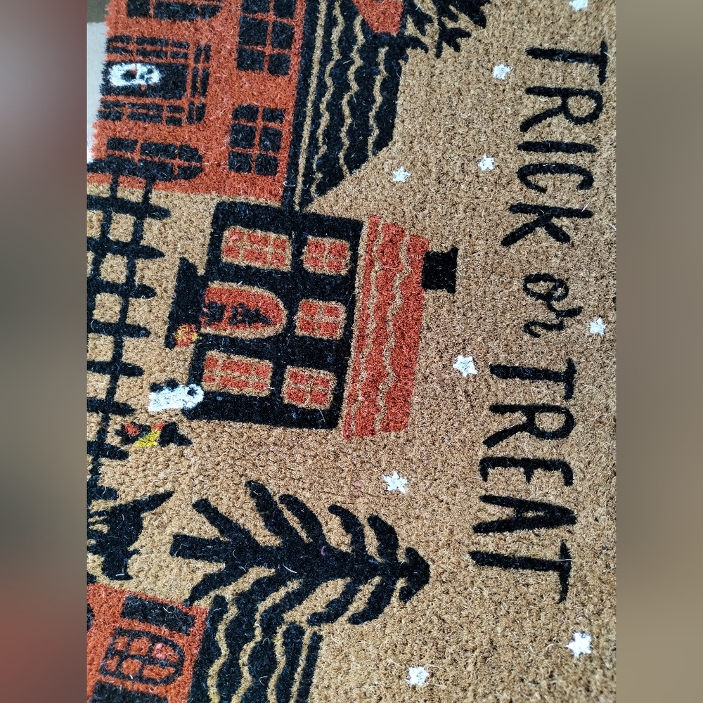 HOLIDAY LANE Halloween Trick or Treat Doormat, Created for Macys - Picture 3 of 5